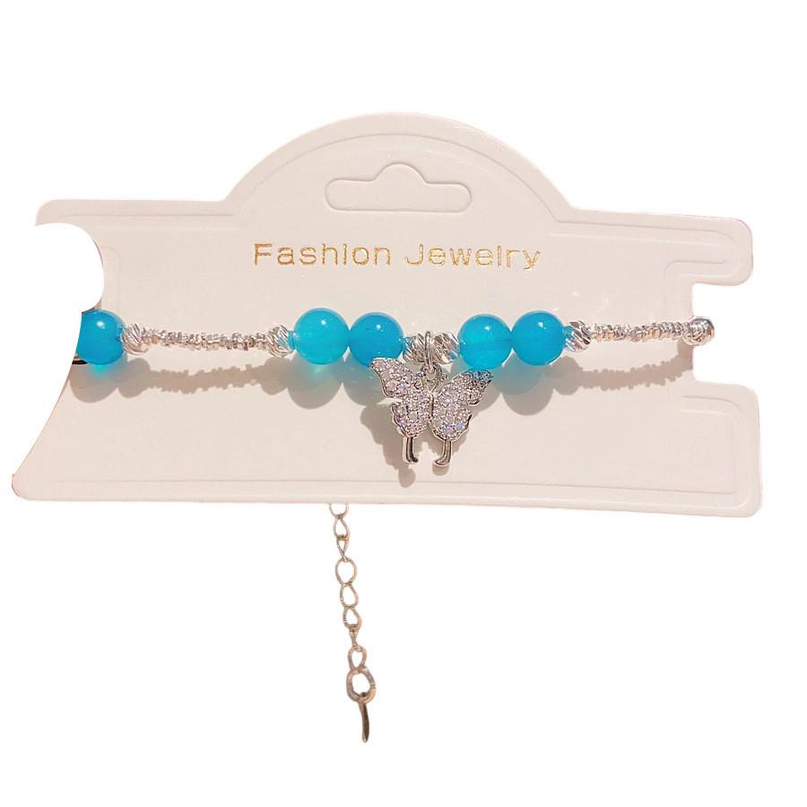 Butterfly Silver Pendant Bracelet For Women With Luxury Style Perfect For Gift Giving