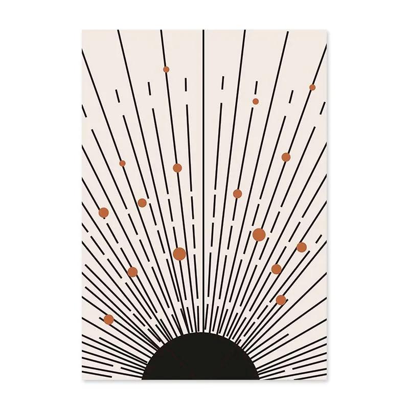 

Анрі Матісс. Абстрактна геометрична лінія обличчя. Бежеві богемні плакати. Настінне мистецтво. Принт. Картина на полотні. Картина, Спальня. Прикраса дому. 50x70cm No Framed