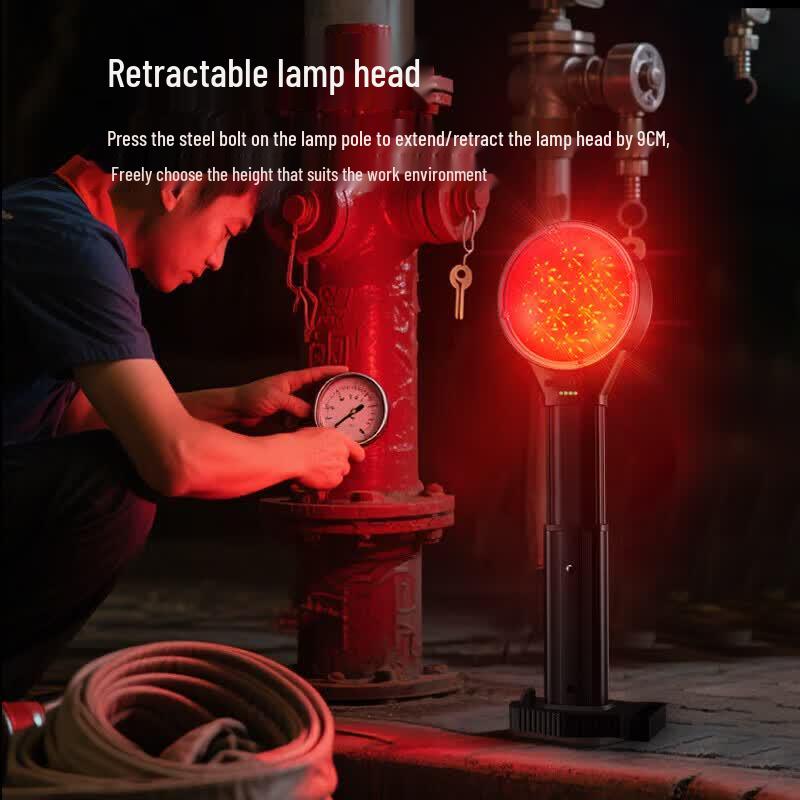 SupFire Retractable Magnetic Rail Warning Light