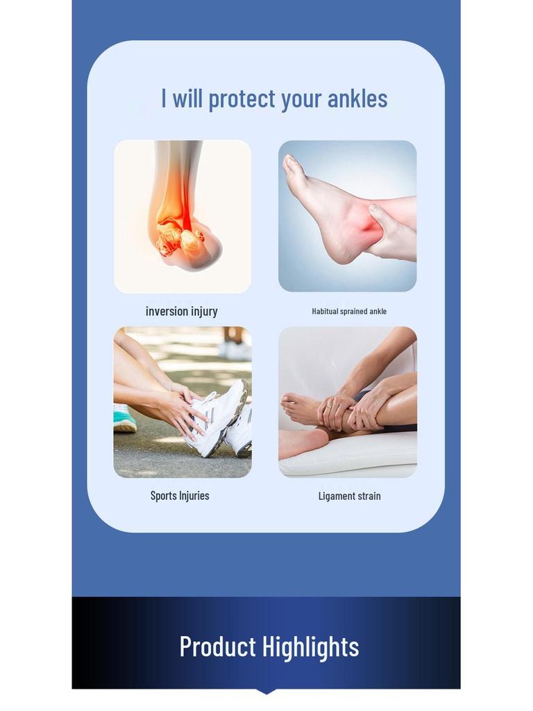 Herren Knöchel- & Handgelenkstützmanschette für Sport: Gelenkschutz gegen Verstauchungen für Fußball & Badminton