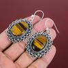 Tiger's Eye Earring 925 Sterling Silver Earring Handmade Earrings Natural Gemstone Jewelry Designer Earring Gift For Wife Birthstone Jewelry
