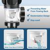 Flip-Top Kitchen Sink Drain Retractable Deodorizing Filter Flexible Downspout Bathroom Sink Anti Clogging Kitchen Accessories
