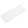 Acrylic Tilted Computer Keyboard Holder Low Front Lip Polished Finish Keyboard Riser Keyboard