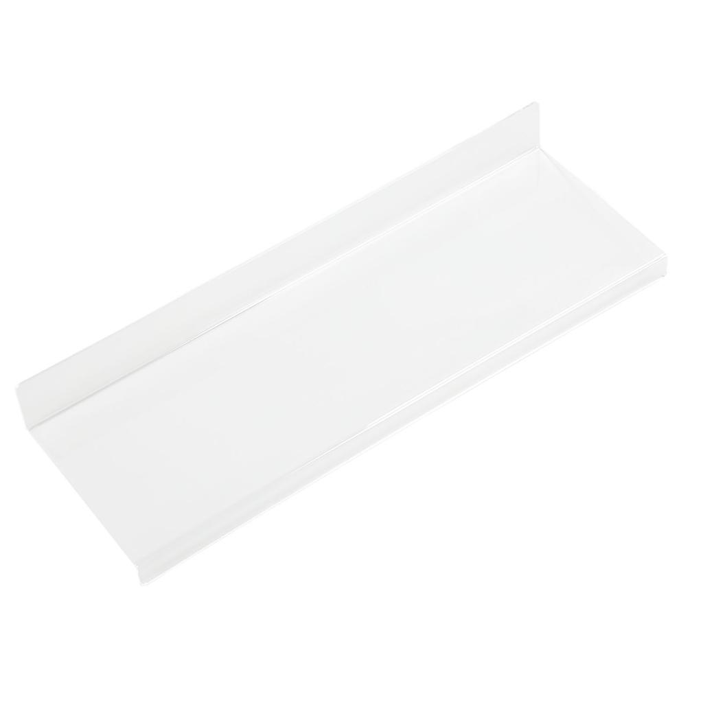 Acrylic Tilted Computer Keyboard Holder Low Front Lip Polished Finish Keyboard Riser Keyboard
