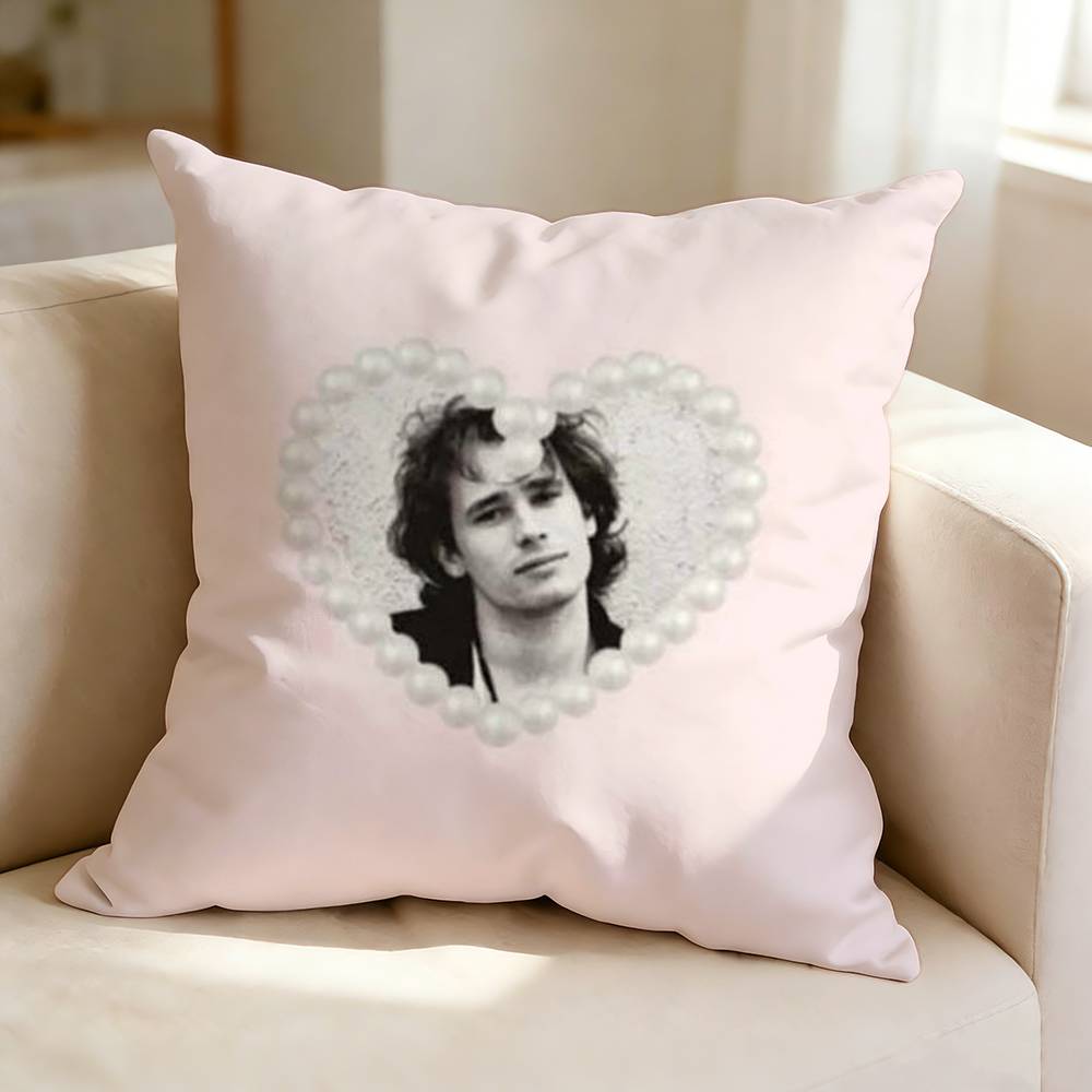 Legendary SingerSongwriter JJeff BBuckley Pillow Case Square DoubleSided Sofa Cushion Cover Bedroom Bedside Pillow