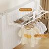 Carbon Steel Radiator Drying Rack Wall Mounted Space Saving Clothes Drying Rack Folding Shoes Storage Rack Balcony