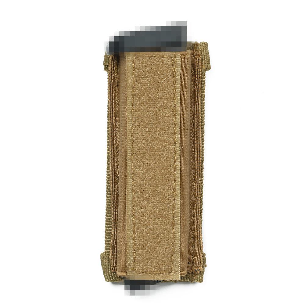 Outdoor multi-functional 9mm single-piece EDC insert Velcro hook textured bullet bag