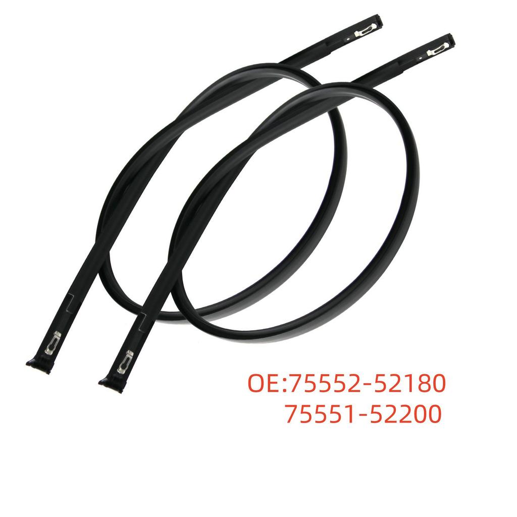 Bande de caoutchouc de gouttière de toit Toyota Yaris (2011-2020) 75552-52180