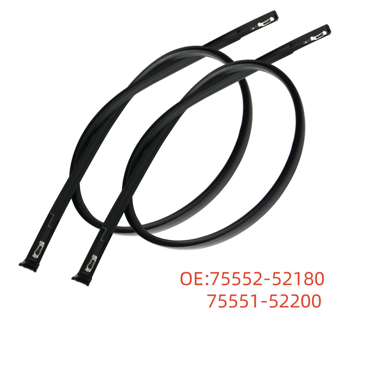 

Toyota Yaris Roof Gutter Rubber Strip (2011-2020) 75552-52180 75552-52180 75551-52200
