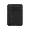 Slim RFID Blocking Card Holder Wallet with Multiple Card Slots and ID Window for Secure Storage and Easy Access to Credit Cards and IDs