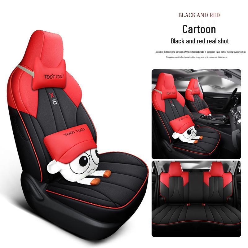Oshan X5 All-Season Car Seat Cushions - Full Surround, Mesh Fabric, Original Design for Five-Seater