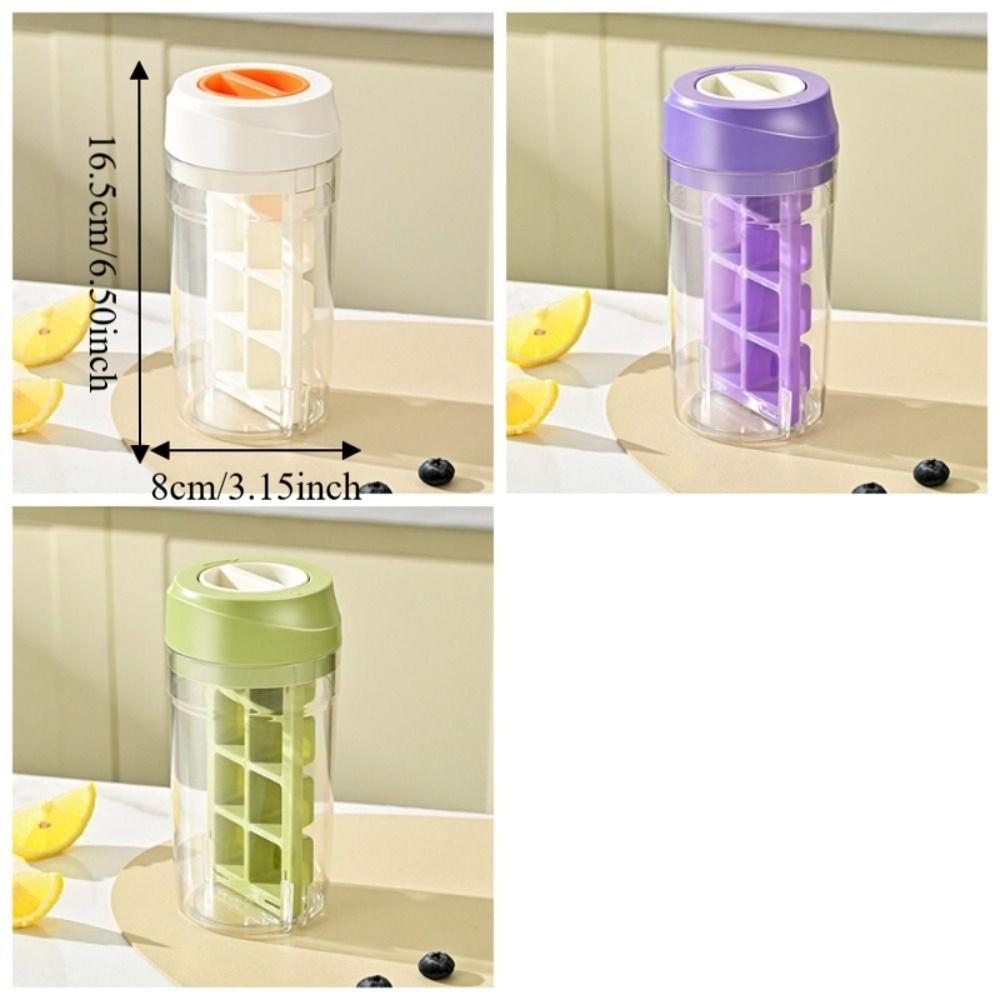 Twist Release Ice Cube Mold 8 Grids Portable Ice Maker Simple Ice Making Cup For Summer