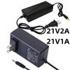 1Pc Universal Adapter Fast Charger 21V 1A/2A DC For Electric Wrench Lithium Battery DIY Accessories