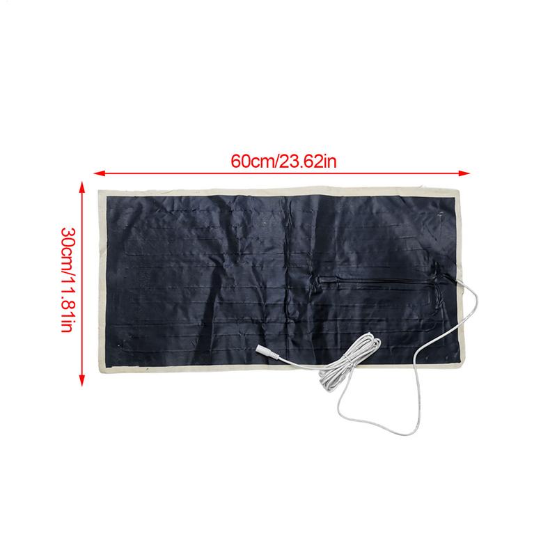 Heating Pad Folding Heated Sheet Car Seat Heating Cushion Seat Warmer Waterproof Pet Reptile Animal Winter Warm Heater Mat