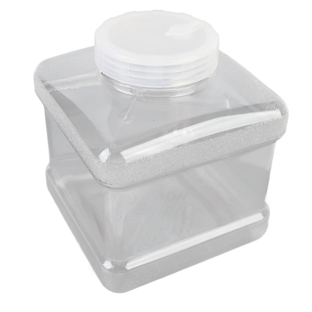 Distiller Water Container PP Outdoor Portable Water Bottle for Home Dental Beauty 5L White