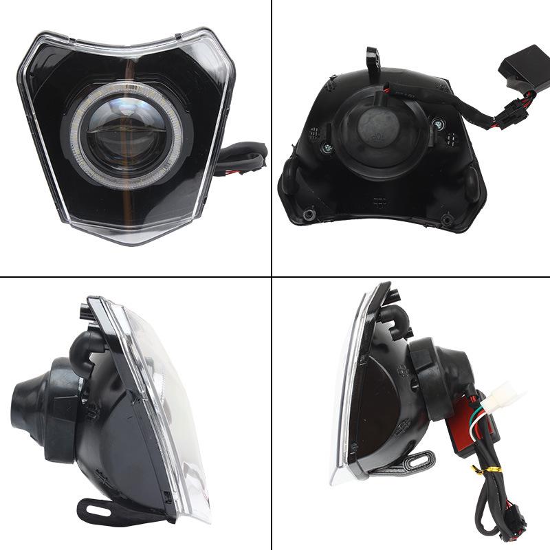 KTM Modified LED Round Motorcycle Headlight Bulb for Night Riding