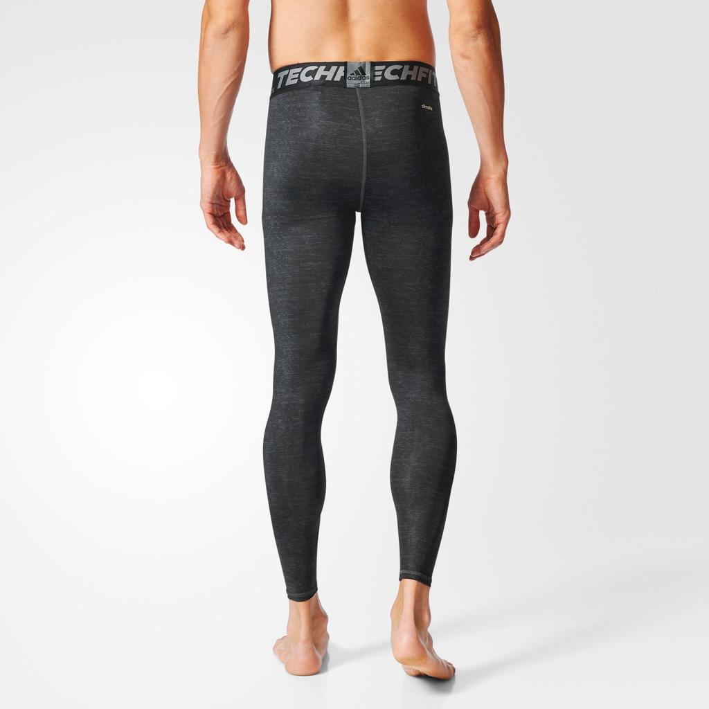 adidas Tech Fit Outdoor Series Breathable Tight Training Pants Men Pants Gray CD2441