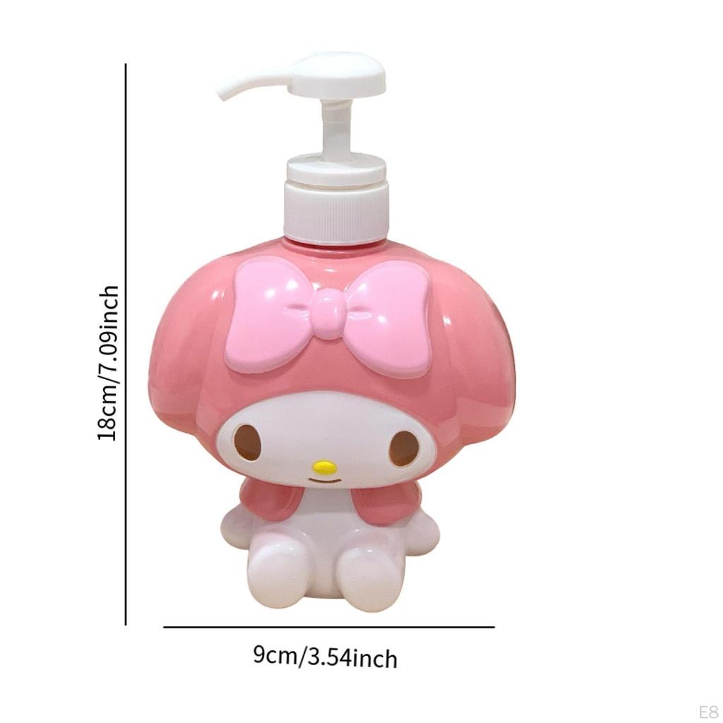 Children's Cartoon Lotion Bottle Kids Body Wash Sub for Travel Adults 650ml A
