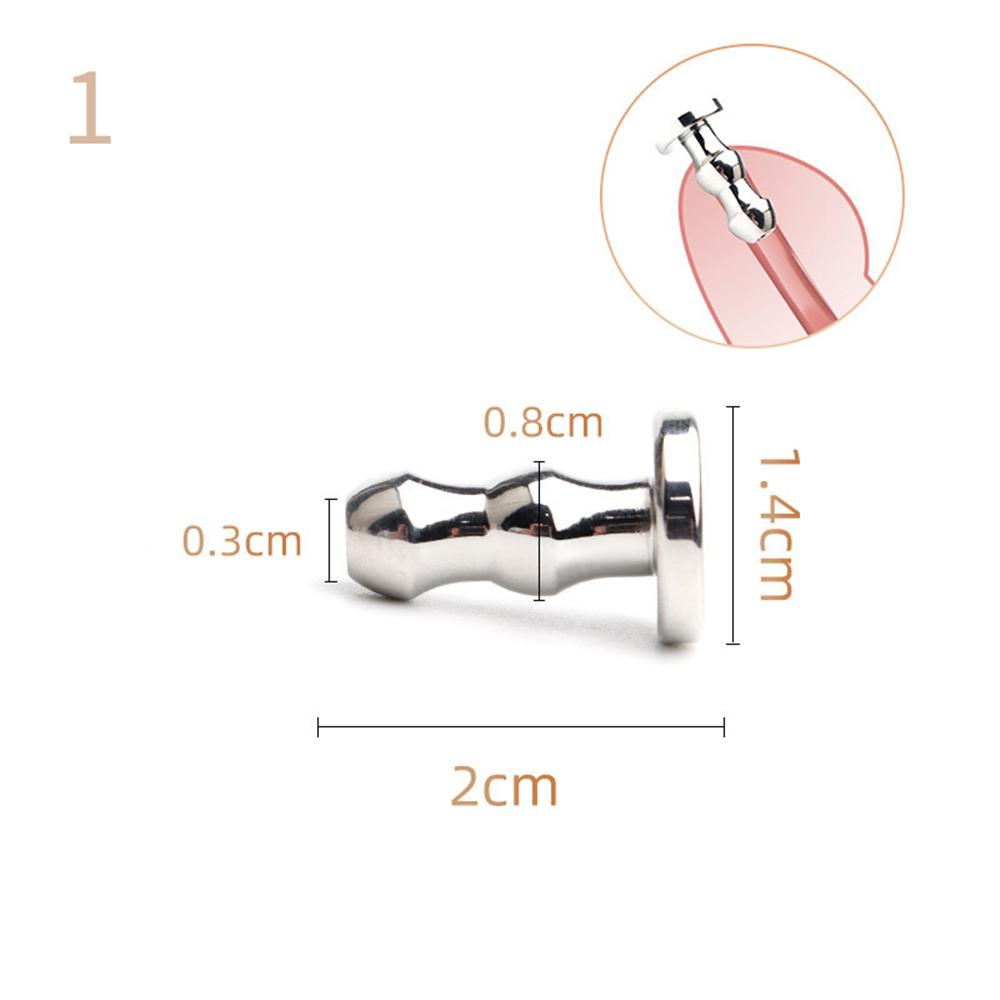 Male Urethral Sounds Dilator Stainless Steel Urethral Sounding Tripe Beads Penis Plug for Men Urethra Stimulate Sex Toys Sexshop