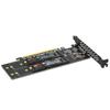 PCIe To M2 NVME Adapter Card PCI-E 4.0 X8 X16 NVME M Key SSD Converter M.2 PCI Expansion Card For 2230 2242 2260 2280