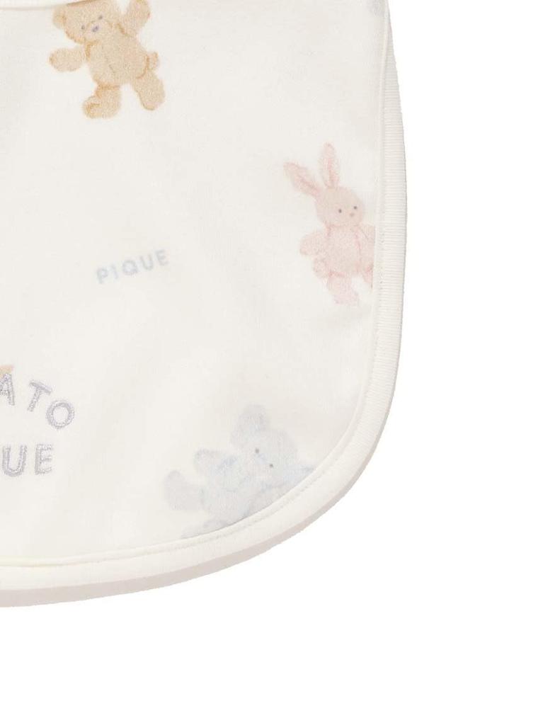 Gelato Pique Baby Plush Bib (PBGG251618OWHTF)