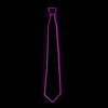 Bow Tie  LED Glow In The Dark  Adjustable Flashing Speed Multiple Light Colors for Parties Weddings Halloween Cosplay