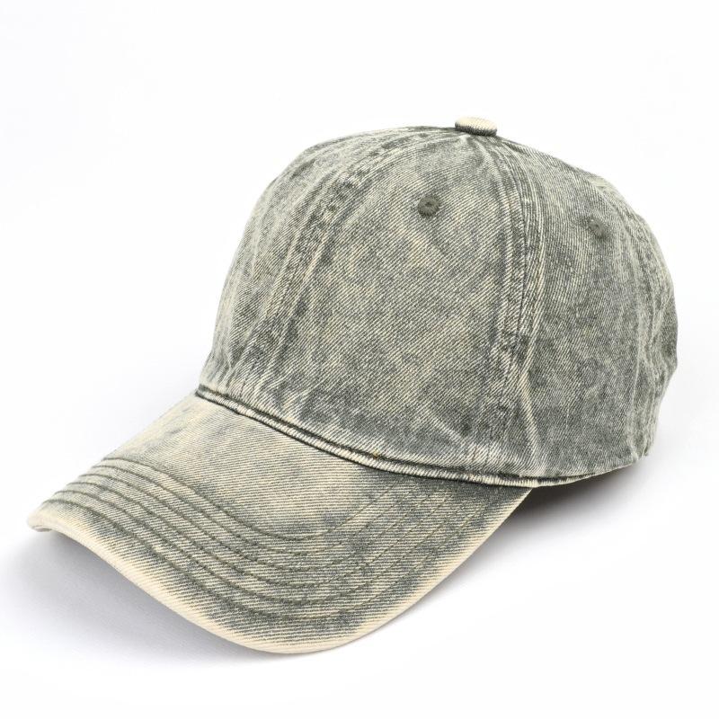 Cowboy Hat Solid Color Light Plate Washed Denim Cap Men'S And Women'S Fashion Versatile Personalized Baseball Cap Sun Hat