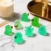 Ghost Statue Halloween Figurines 6 Pieces Glowing Cute Ornaments Resin Figure For Workplace Nursery Home Tabletop Bookshelf