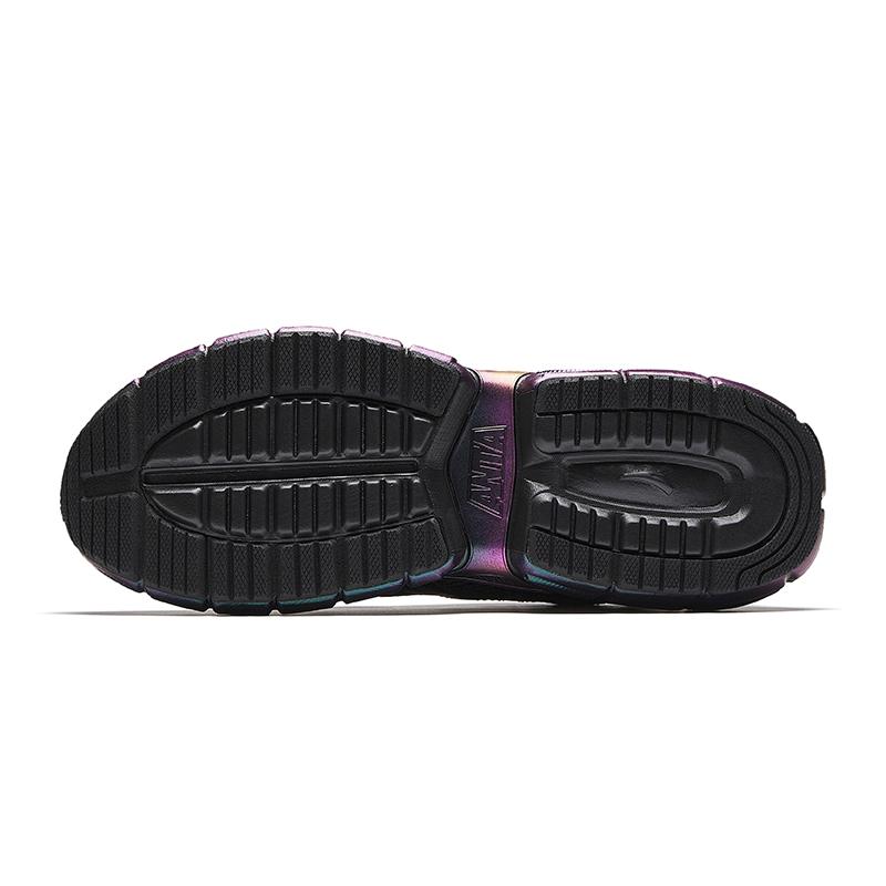 Anta Fu Yao 2.0 Men Retro Trendy Casual Dad Shoes Black Chameleon Purple Green 112548801R-1