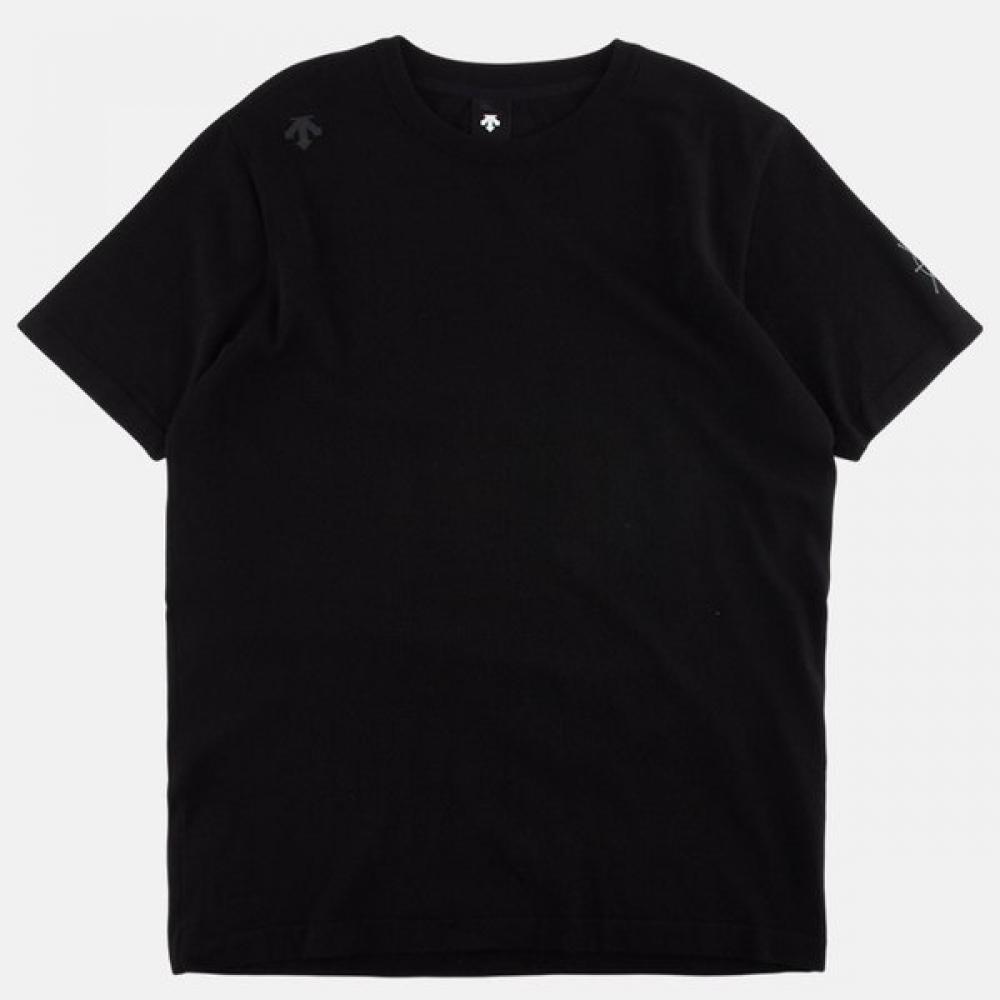 

Descent Dualless Round Short Sleeve Cotton Knit Black Sp221dts42 blacks/95