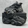 Student Sports Shoes Shock Absorption Thick Base Height Men's Sneakers Male Casual Shoes Leisure Thick Bottom Non-Slip Wear-resi