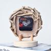 Jushang Life Log Tischuhr Wohnzimmer Einfache Uhr Ornament Desktop Leise Kreative Tischuhr