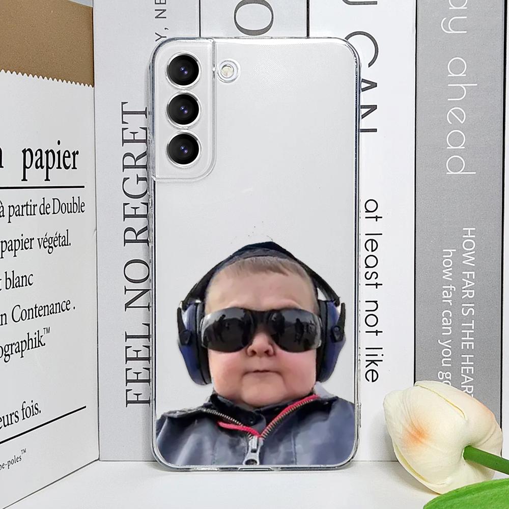 

Funny Babaite Hasbulla Phone Case for Samsung Galaxy S25 S24 S23 Ultra S22 Plus S21 FE Transparent Soft Covers Fundas Coque Skin Samsung S24