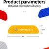 URXE5 4PCS Car Stickers Door Opening Reflective Warning Sticker For Citroen C1 DS3 C2 C3 Vts C4 Saxo C4L C5 C6 C8 Xsara C3-XR Picasso