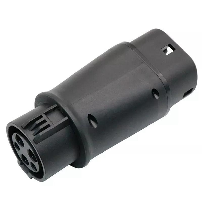 EVSE EV Adaptor 32A J1772 Type 1 To Type 2 Plug EV Adapter, Electric Cars Vehicle Charger Charging