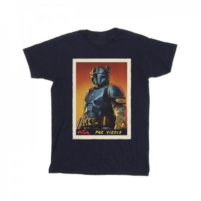 Boys The Mandalorian Paz Vizla Card T-Shirt
