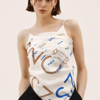 ONSZ Symbol Pattern Silk Scarf