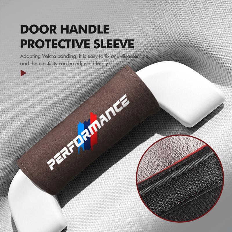 Car Roof Armrest Pull Cover Handle Gloves Protection For BMW 1 2 3 5 7 Series X1 X2 X3 X4 X5 X6 G20 G30 G11 G12
