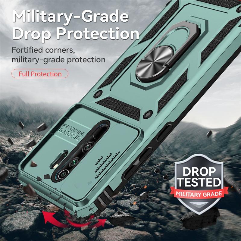 Shockproof Armor Case For Xiaomi Redmi Note8 Pro Car Holder Phone Cover For Redmi Note 8 Pro 8Pro Camera Lens Protection Fundas