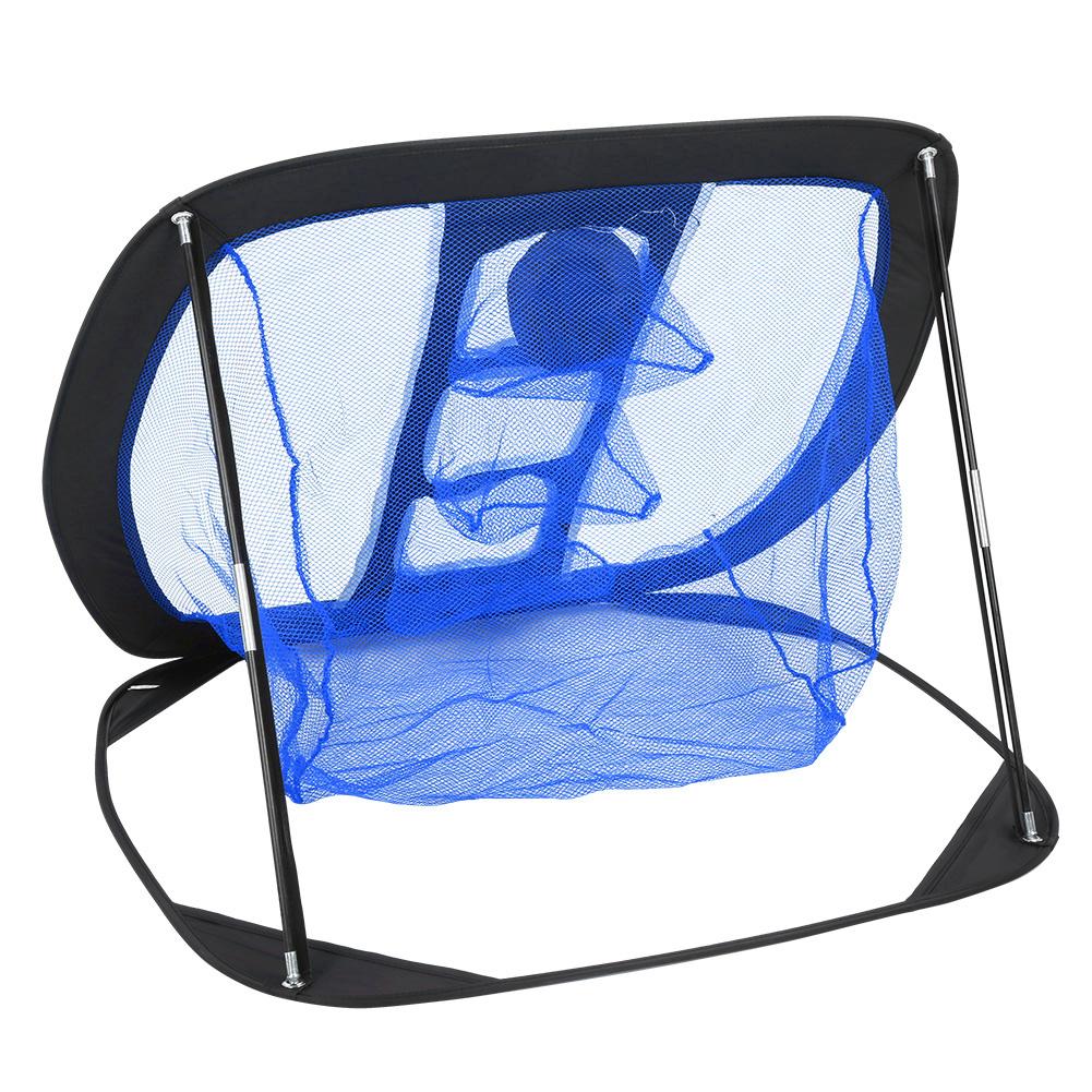 Portable Professional Sports Golf Training Practice Net Balls Target Exercise Accessories for Beginners (Black   Blue )