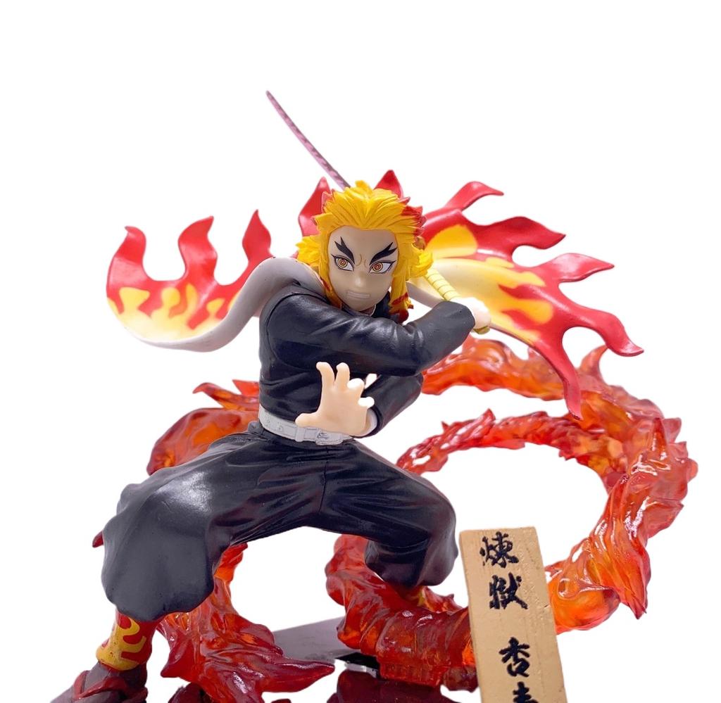 Demon Slayer Action Figures Kamado Tanjirou Rengoku Kyoujurou Anime Figure Collect Decoration Figurine Children Model Toy Gift