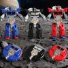 Transformable Fidget Spinner Toy 360 Rotating Ball Deformation Robot Fingertip Decompression Toy For Kids Party Gift
