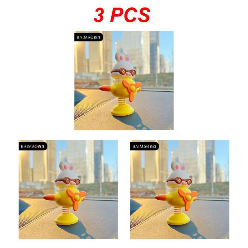 1~5PCS Car Dashboard Decor Exquisite Comfortable Powerful Creative Fashion Car Decoration Pull Rocking Shaker