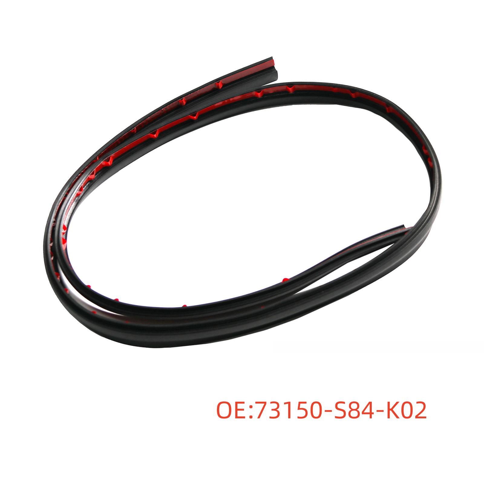 

Підходить для ущільнювача лобового скла Honda Accord 1998-2002 73150-S84-K02 73150-S84-K02