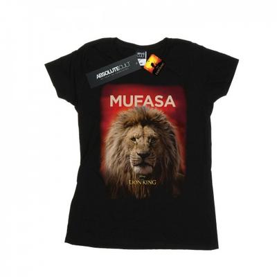 Womens/Ladies The Lion King Movie Mufasa Poster Cotton T-Shirt