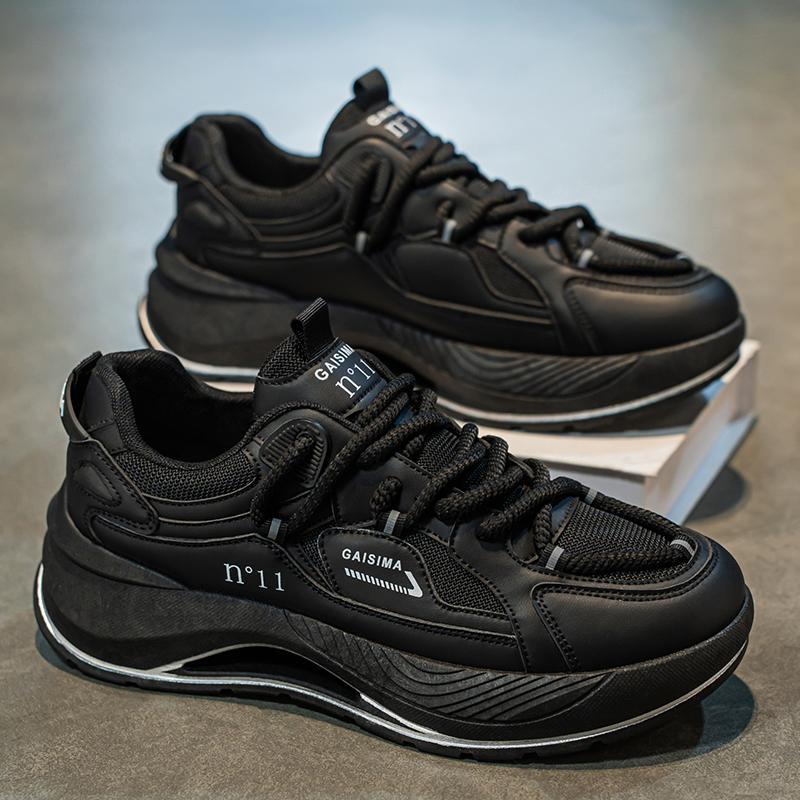 New Fashion New Men's Fashion Casual Low Top Sports Shoes Students Thick Sole Comfortable Sneakers Boys Male Classic Breathable Basketball Shoes