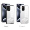 KEYSION Transparent Case for Redmi Note 10 10S 10 Pro 4G Soft TPU+PC Anti-slip HD Clear Shockproof Phone Back Cover for POCO M5S