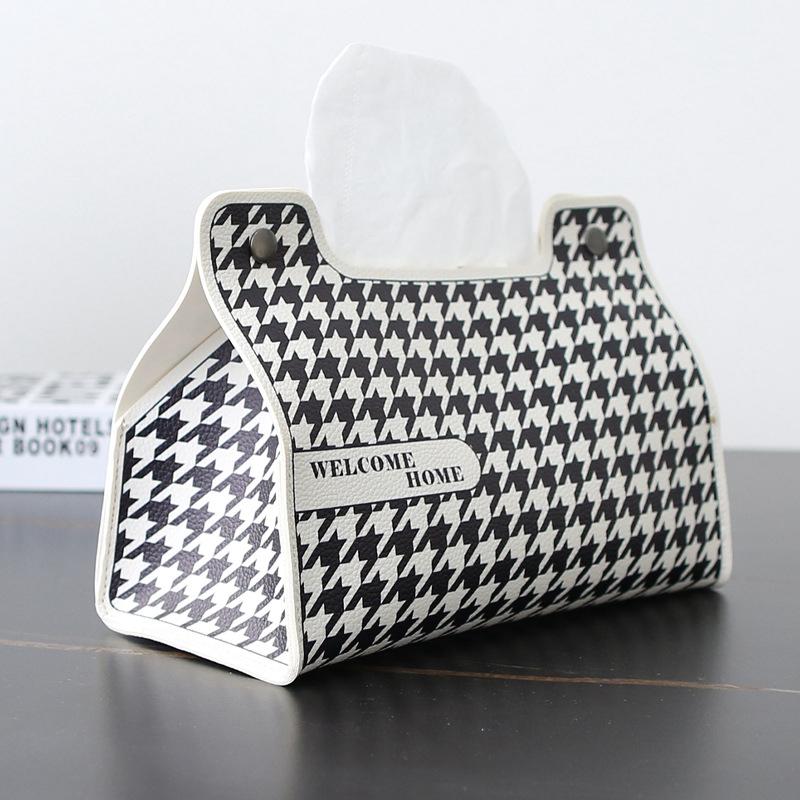 

Кожаная коробка для салфеток Автомобильный туалетный насосный ящик Для дома Украшения для дома Настольные держатели для салфеток Диспенсер для бумаги Органайзер для кухонного стола