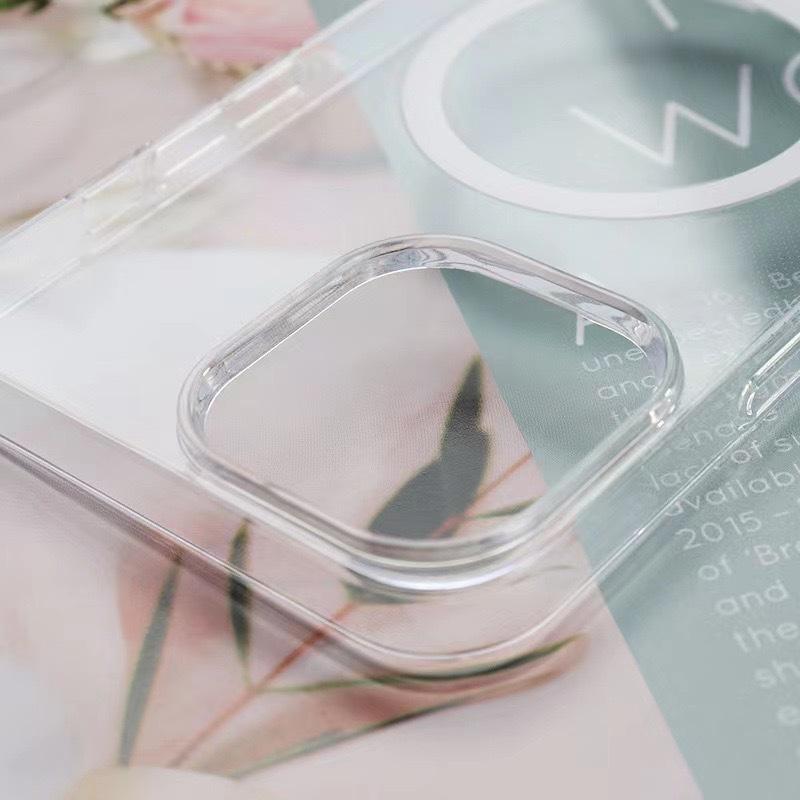 Anwendbar auf iPhone16 Voll Hart PC Transparent Magnetische Handyhülle Apple 15Magsafe Schutzhülle