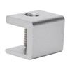 Aluminum Window Safety Lock Silver Sliding Window Stopper Adjustable Sliding Window Lock  Home